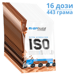 Aislado de proteína de construcción ISO 0.443 kg /16 dosis individuales /