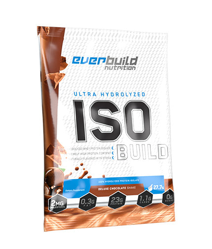 Aislado de proteína de construcción ISO 0.443 kg /16 dosis individuales /