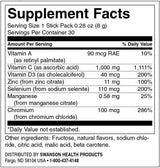 Auxiliar de imunidade com mais vitamina D e zinco | Sabor cítrico 30 pacotes