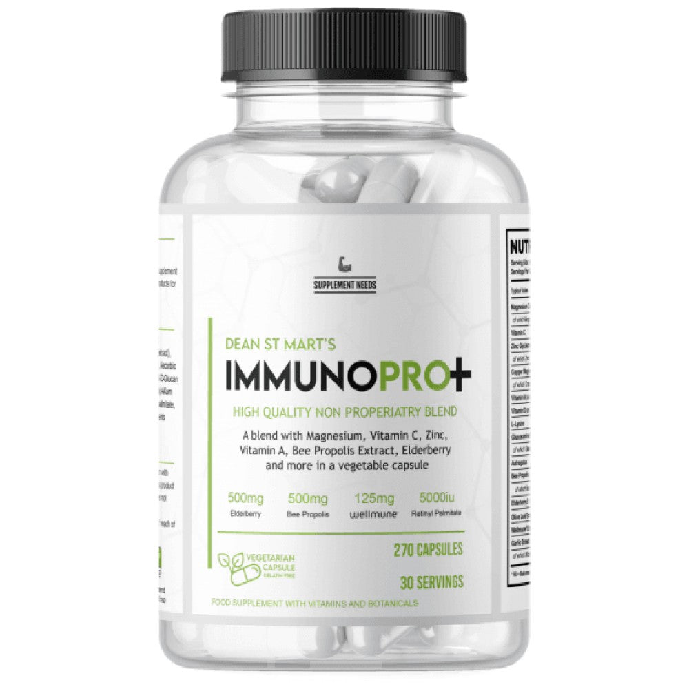 ImmunoPro+ | with Astragalus and Elderberry 270 capsules