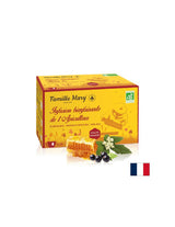 Infusion bienfaisante de l'Apiculteur/ Herbal tea for the immune system with green propolis and honey, 20 filter bags