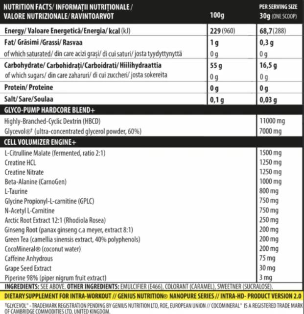Intra-HD - 750 grams