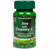 Iron 14 mg & Vitamin C 60 mg - 100 Tablets