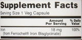 Hierro 18 mg de ferrochel - 120 cápsulas
