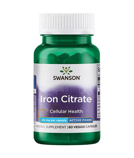 Iron Zitrat 25 mg - 60 Kapselen