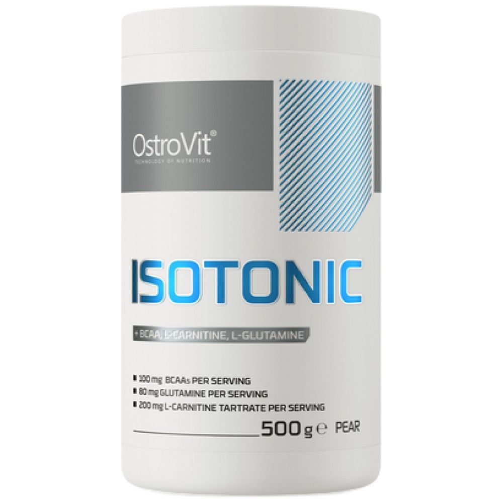 Isotonic Powder + BCAA, L-Carnitine, L-Glutamine - 500 grams