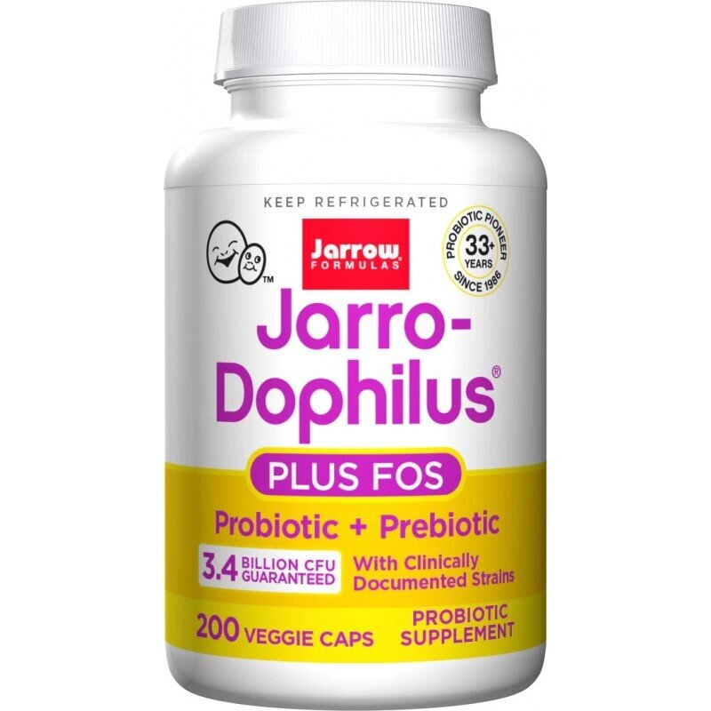 Jarro-Dophilus®+Fos (3.4 B. CFU)/200 tapas