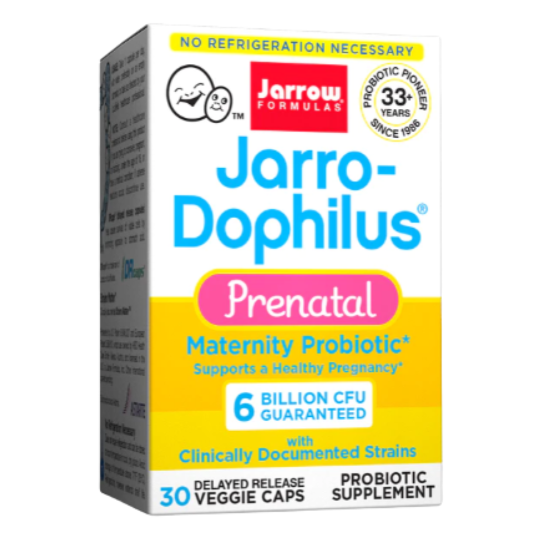 Jarro-Dophilus Prenatal 6 B. - Probiotic for Pregnant Women - 30 capsules