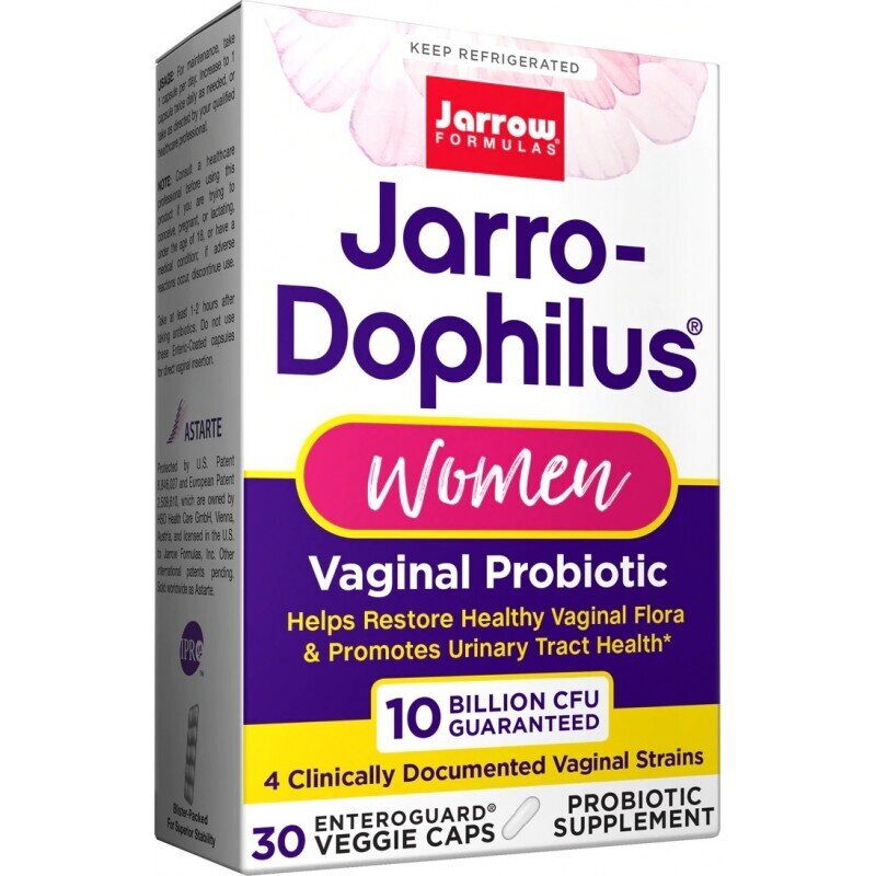 Jarro -dophilus Mulheres 10 bilhões - Um probiótico para mulheres - 30 cápsulas