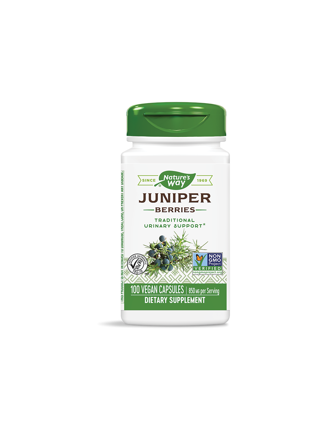 Juniper Berries 425 mg - 100 capsules