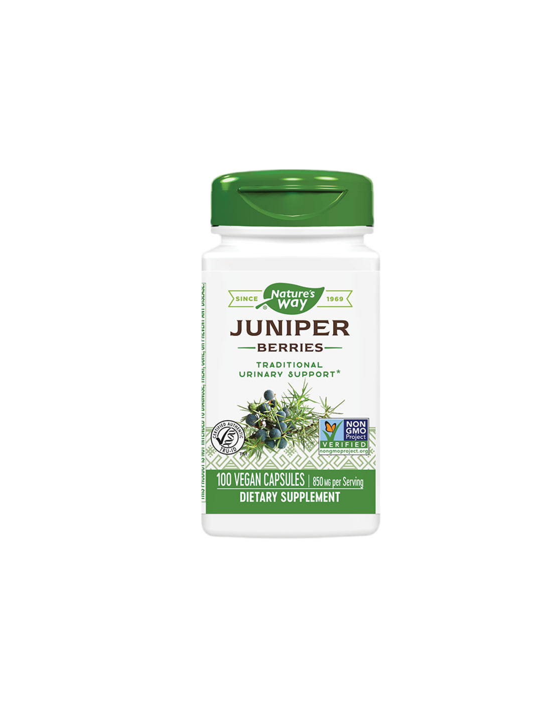 Juniper Berries 425 mg - 100 capsules