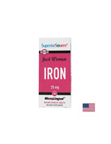 Anémie - Iron - Just Women, 90 sublingválních tablet <tc>Superior Source</tc>