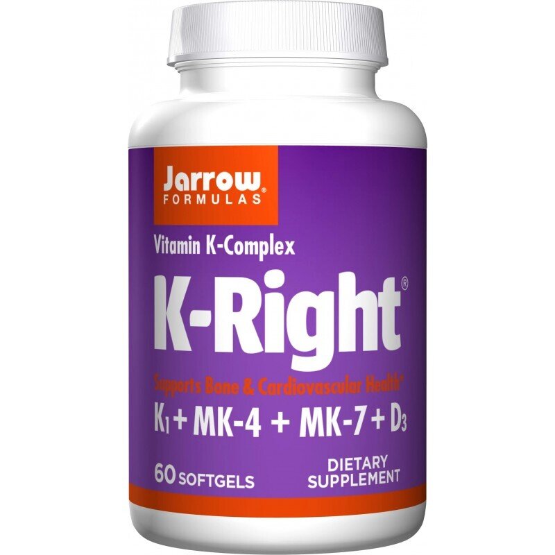 K -right - Vitamin K komplex - vitamín K - 60 softgelů