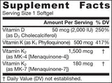 K -right - Vitamin K komplex - vitamín K - 60 softgelů