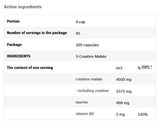 3 -Creatine Malate 1250 Xtracaps - 360 Cápsulas