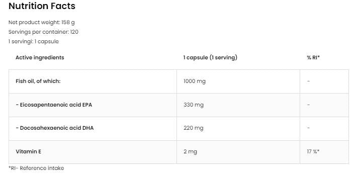 Keeza Omega 3 Ultra 120 Gel Capsules