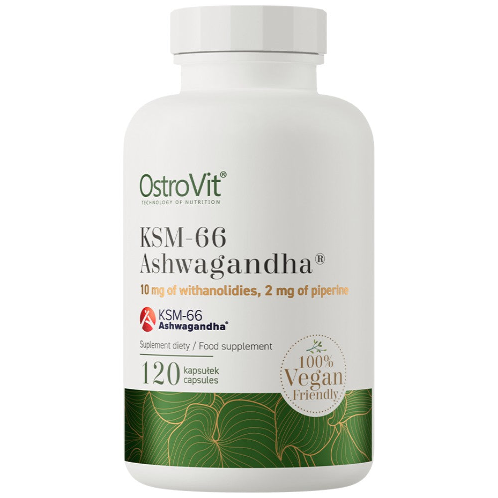 KSM-66 Ashwagandha® 200 mg/vegetas 120 cápsulas