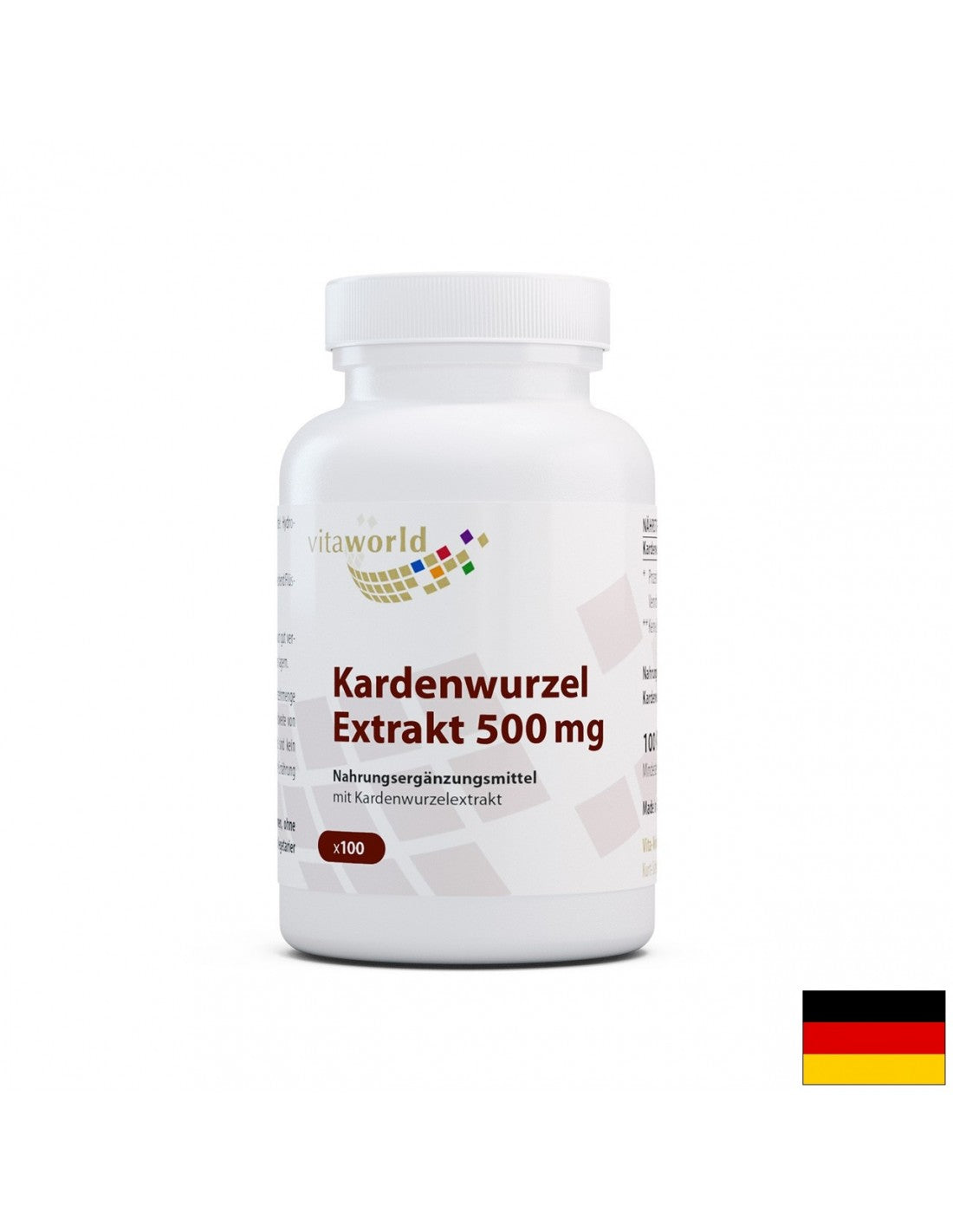 Karden wurzeelechtrakt / Bësch Crash 500 mg, 100 Kapselen