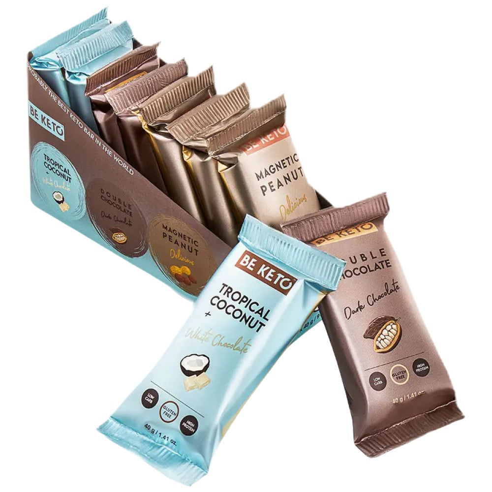 Keto Bar Set | Mix of 9 Bars - 9 x 40 грама