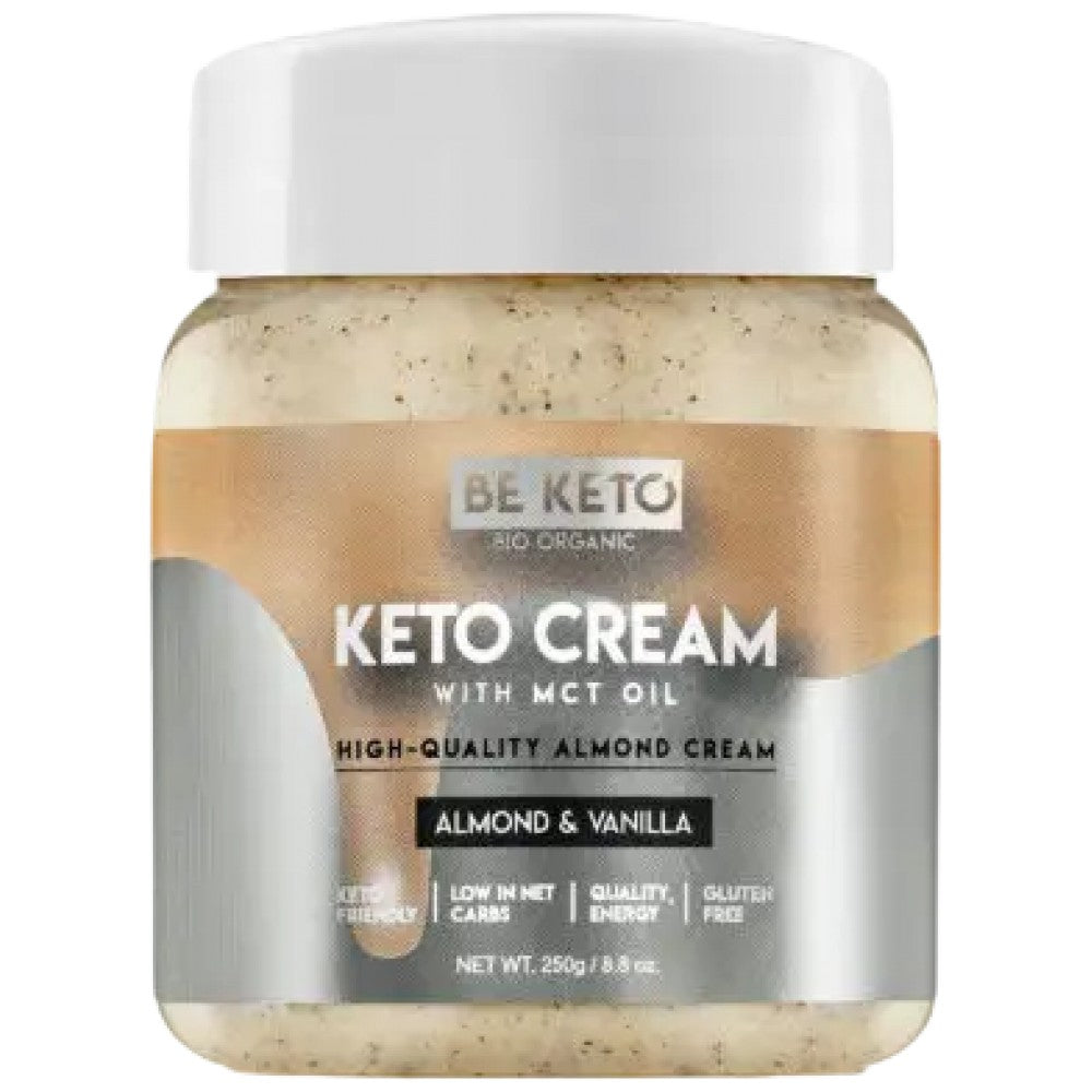 Keto Cream | Almond & Vanilla + MCT - 250 grams