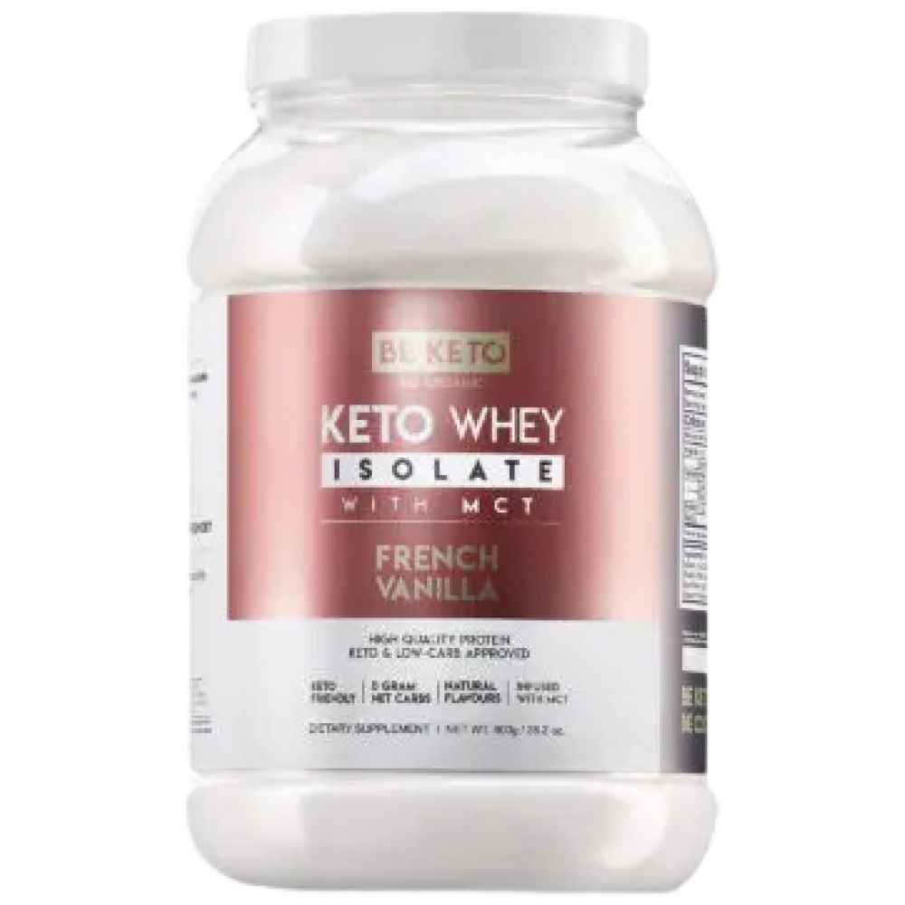 Isolat de lactosérum Keto + MCT - 800 grammes