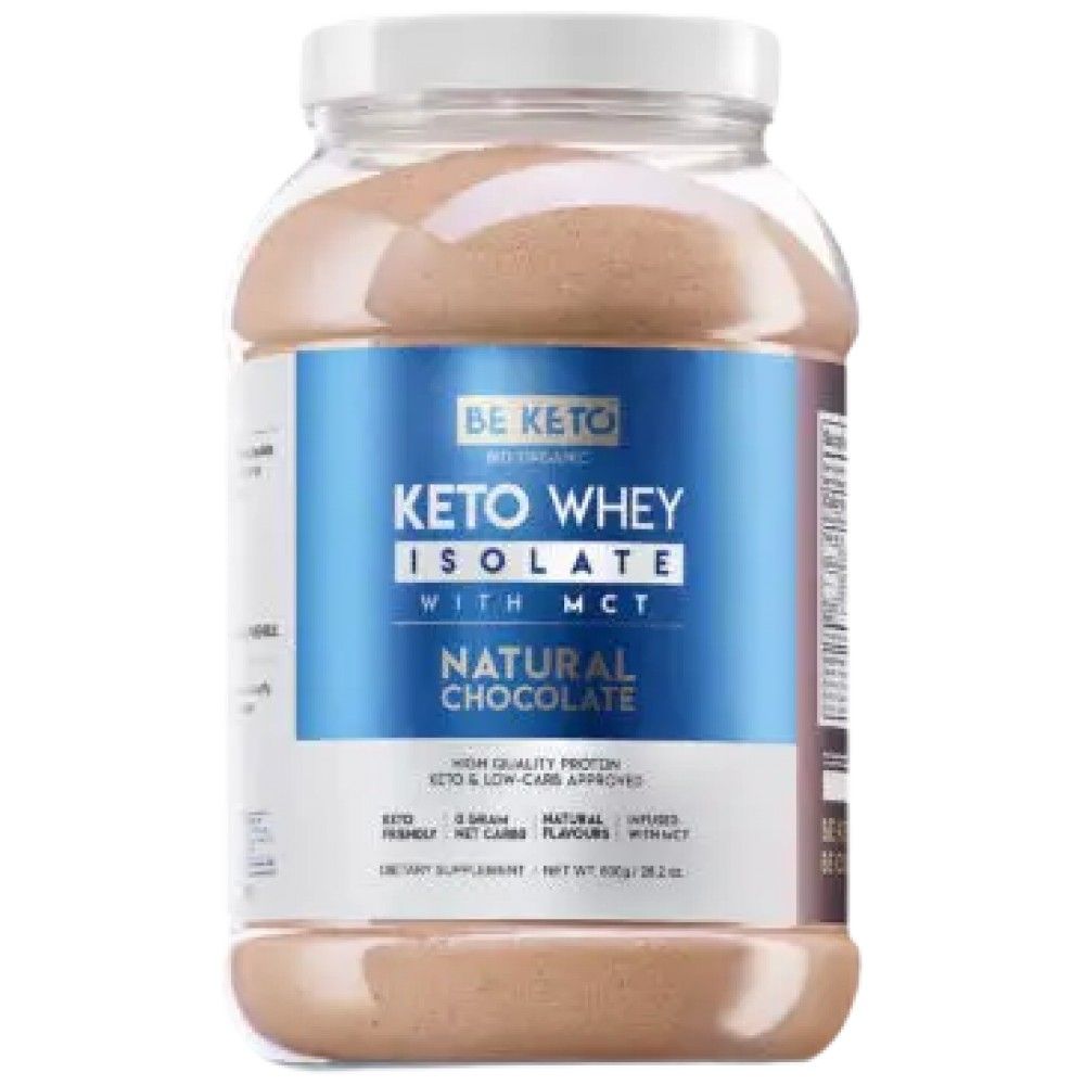 Keto išrūgų izoliacija + MCT - 800 gramų