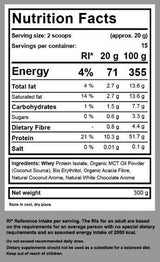 De Keto Whoy Isolate + MCT - 300 Gramm