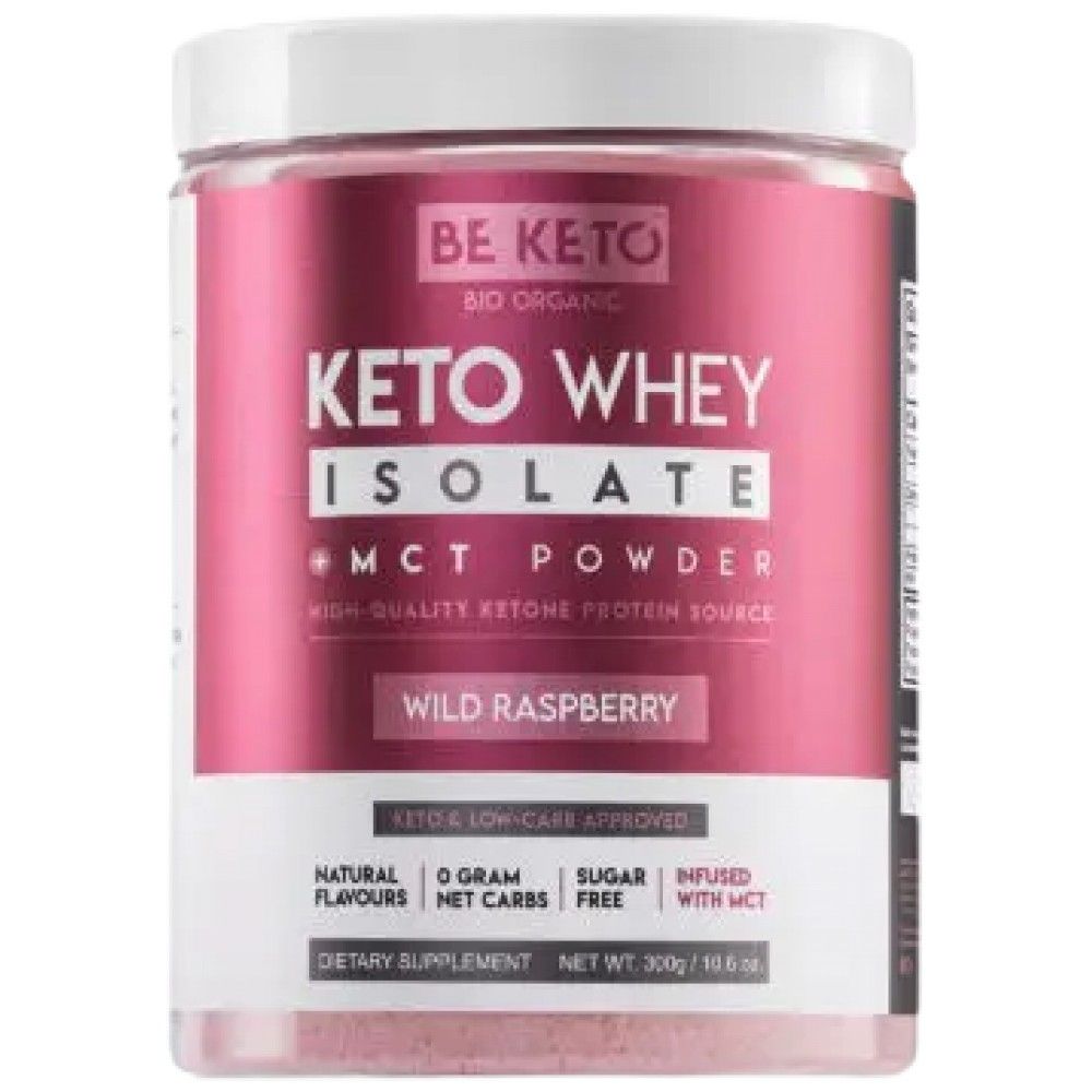 De Keto Whoy Isolate + MCT - 300 Gramm