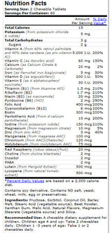Kid Vits - 120 Chewable Tablets