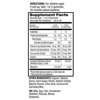 Kids Sleep+ Immune Health 50 Gummies