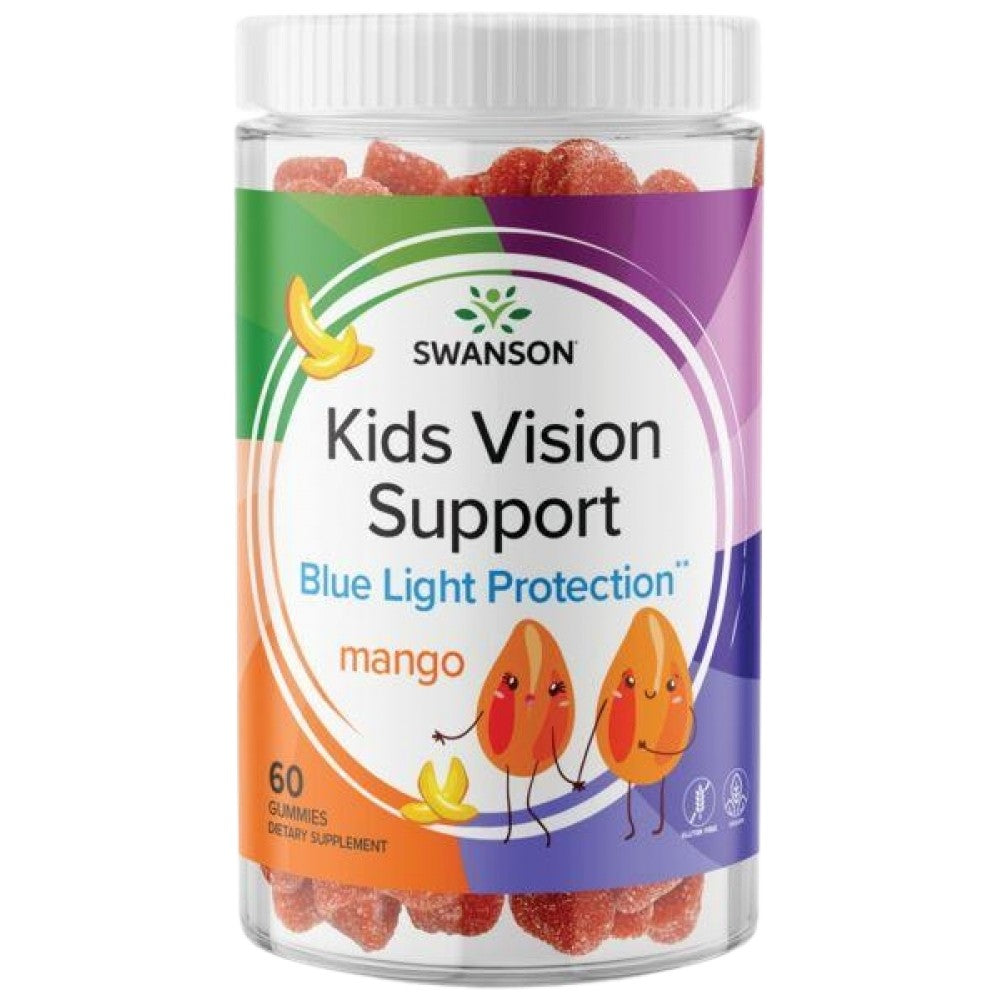 Kids Vision Support | Mango - 60 Chewable Tablets