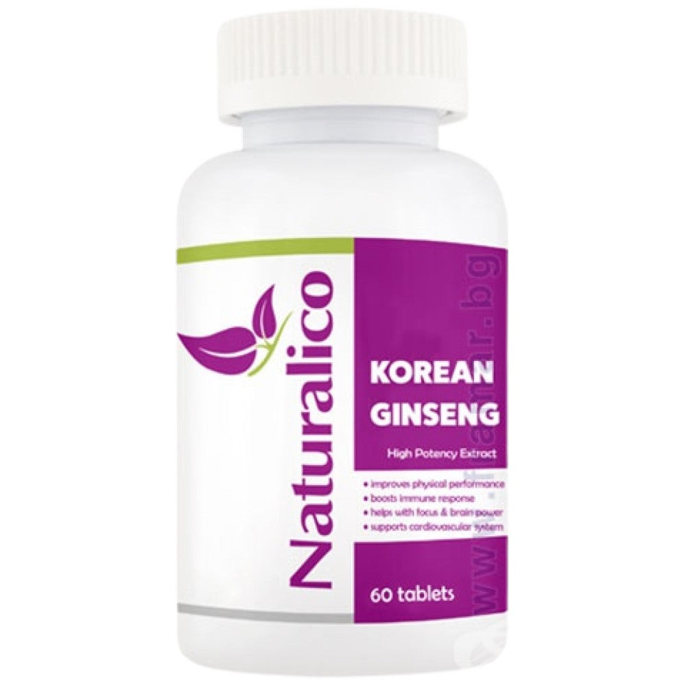 Korejský ženšen 1300 mg - 60 tablet