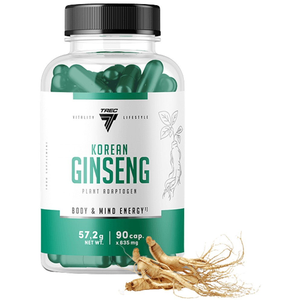 Koreański żeń -szeń 500 mg - 90 kapsułek