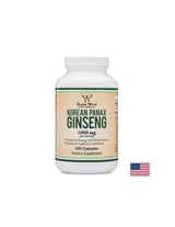 Korean Panax Ginseng - Korejský ženšen, 240 kapslí <tc>Double Wood</tc>