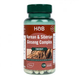 Korean & Siberian Ginseng Complex - 120 capsules