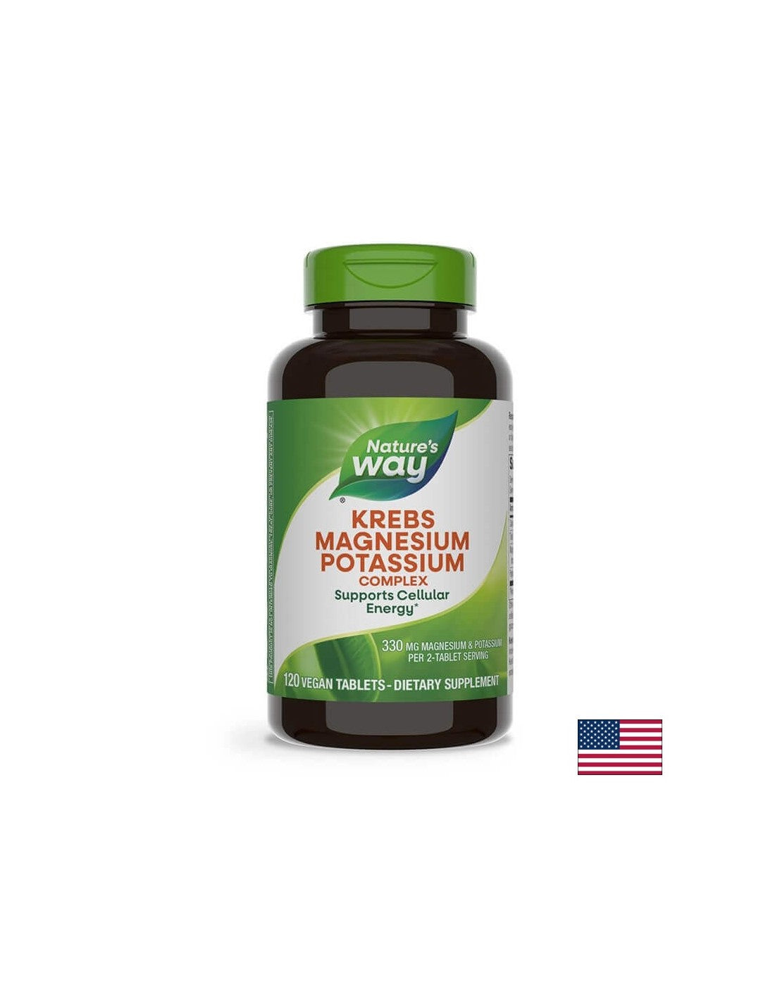 Krebs Magnesium Potassium Complex/ Magnesium and Potassium (Bioactive mineral complex) x 120 tablets