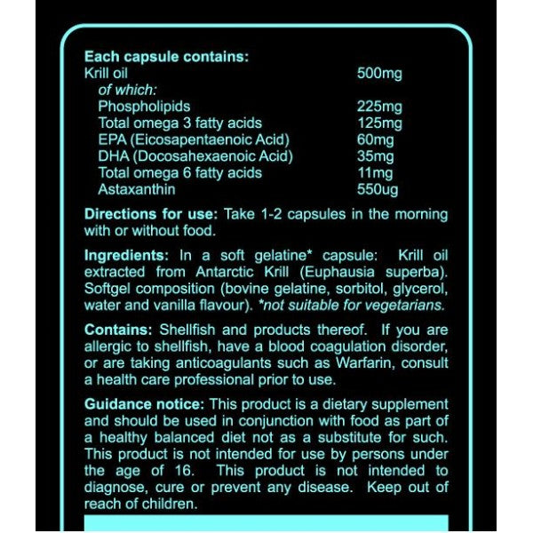 Olej Krill 500 mg - 90 kapsułek
