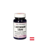 Función nerviosa y cerebral: ácido l -aspártico, 500 mg x 60 cápsulas