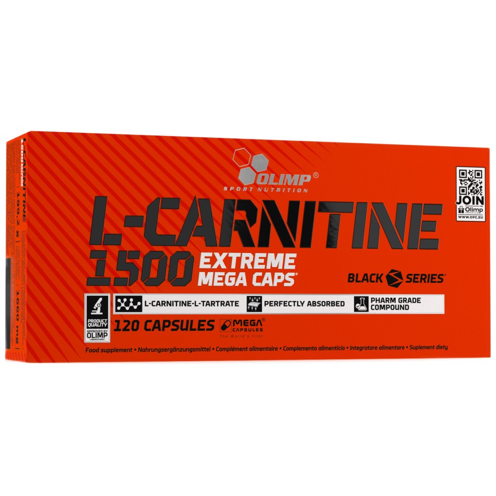 L -Carnitine Xtreme Mega Caps 1500 - 120 cápsulas