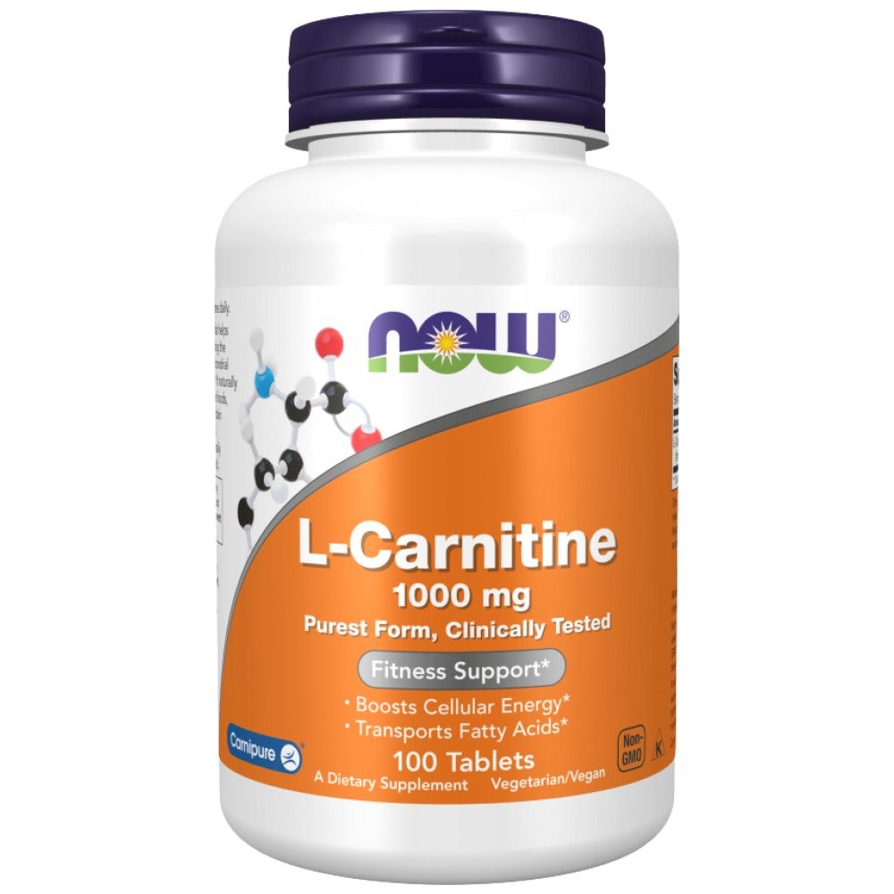 L-karnitinas 1000 mg | CARNIPURE® - 100 tablečių