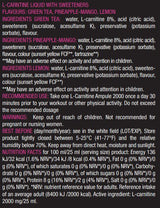 L-Karnitine 2000/20 Amp.