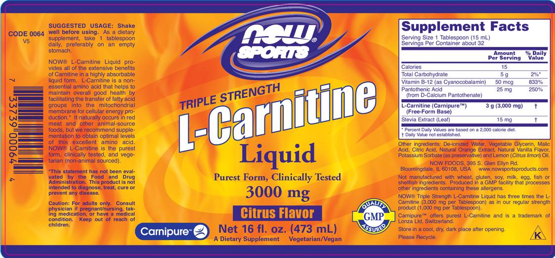 L -karnityna ciecz 3000 mg - 465 ml