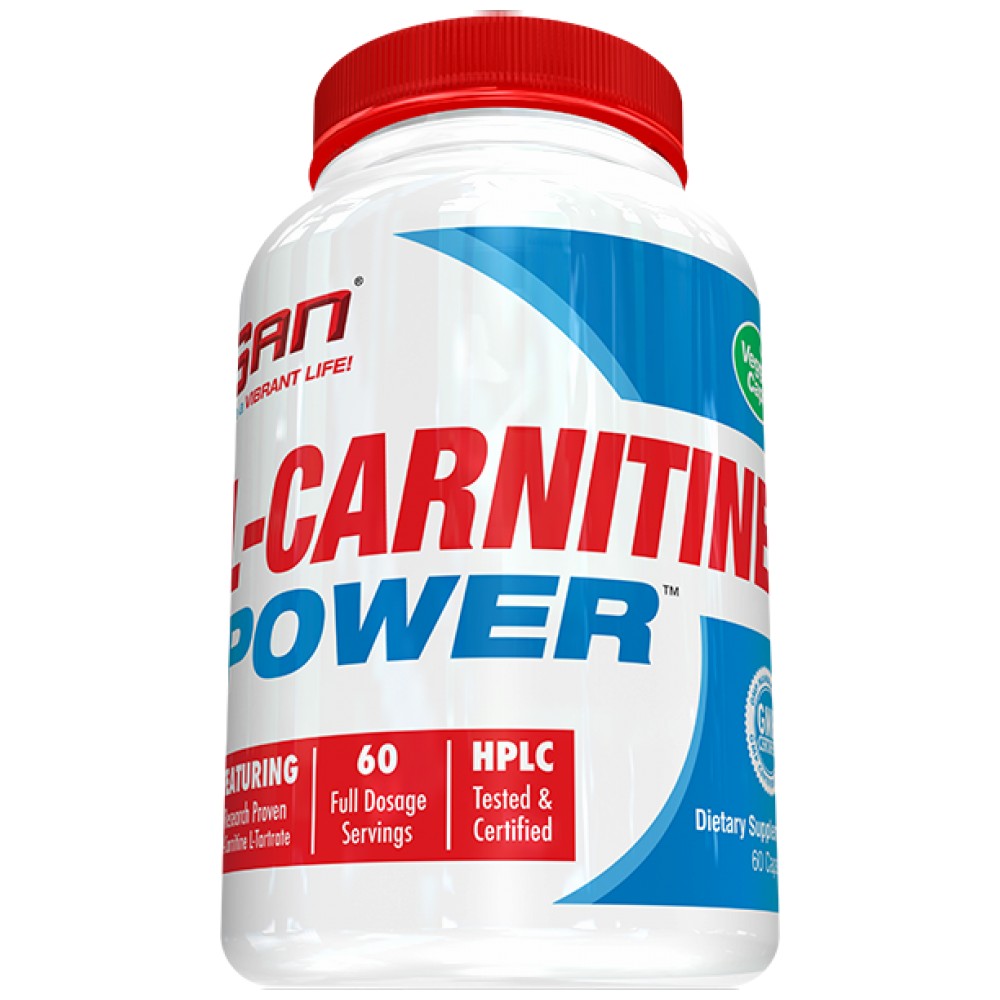 Potencia L -carnitina - 60 cápsulas