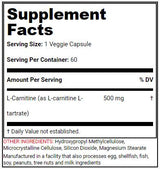 Potencia L -carnitina - 60 cápsulas