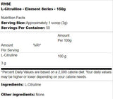 L-citrulline | Elementų serija - 150 gramų