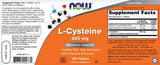 L -cisteína 500 mg - 100 comprimidos