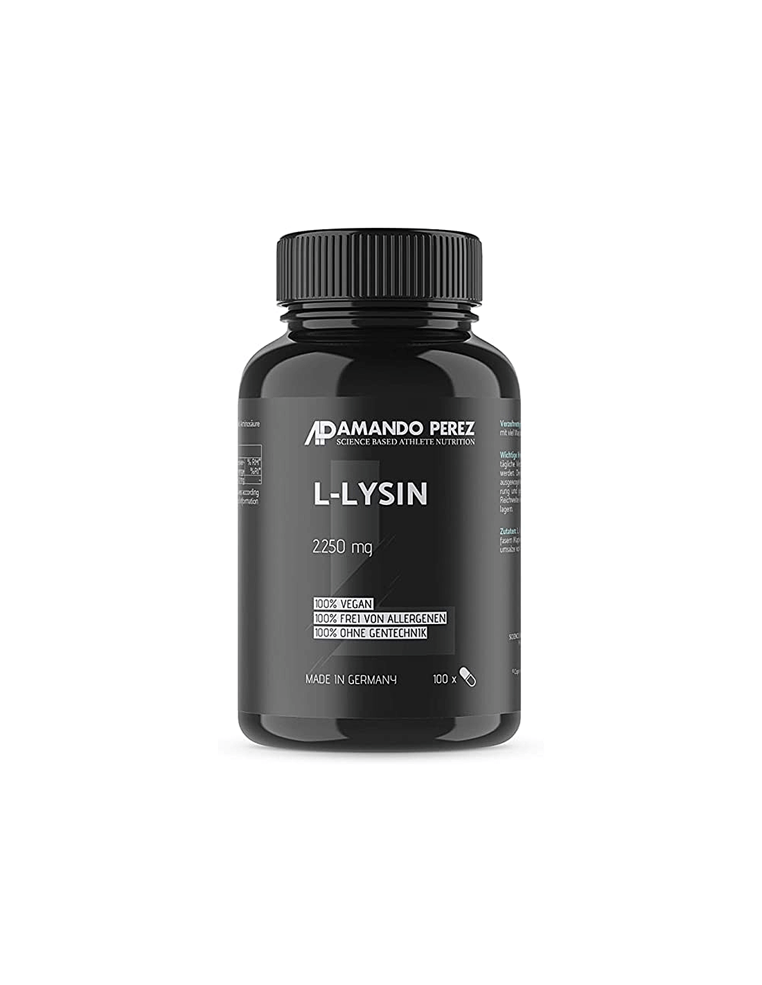 L-Lysin / L-lysine, 100 capsules
