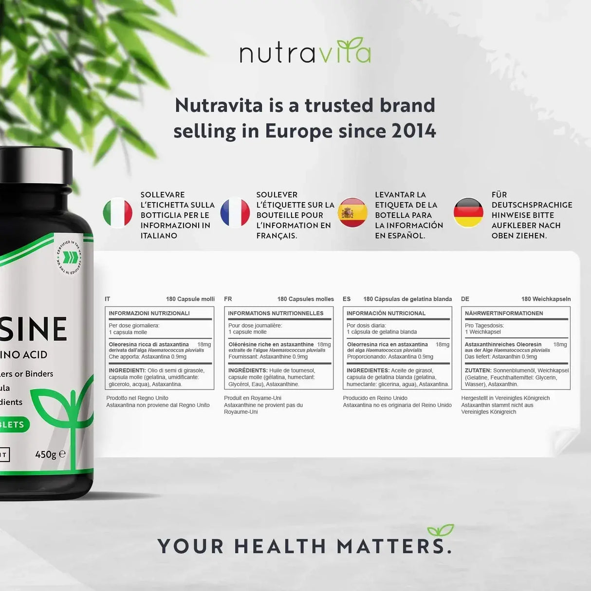 L-licine 1100 mg 240 Vegan tablet