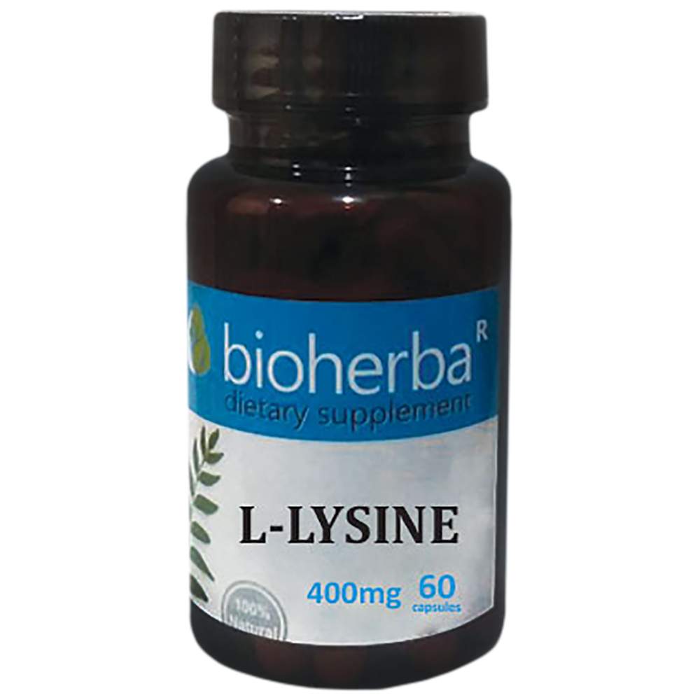 L -lisina 400 mg - 60 cápsulas
