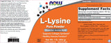 L-Lysine Powder - 454 grams
